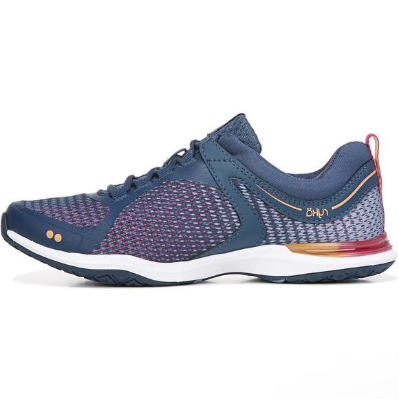 Ryka Women’s Graphite Training Shoe in Navy/Pink - Picture 2 of 13